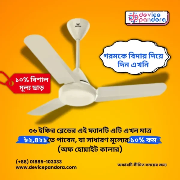 Walton Tulip Ceiling Fan (36")