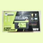 Portable AC Energy Storage System 12V LiFePO4 Lithium Ion Backup Battery (100W)