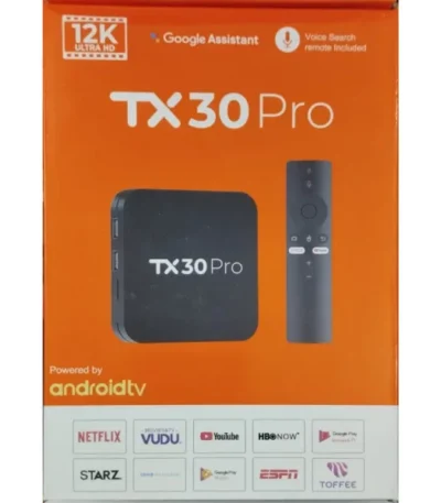 TX30 Pro Android TV Box 4K Ultra HD