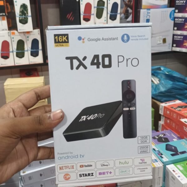 TX40 Pro 12K Ultra HD Android TV Box